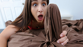 Knocking On Stepbros Morning Wood