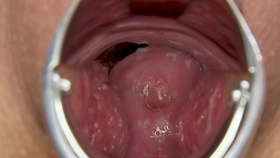 A Spain-Japanese beauty Ami opens her pretty pink pussy